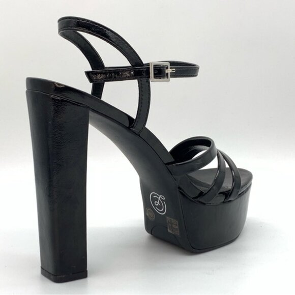CHINESE LAUNDRY Amella Platform Heeled Sandal in Black - Picture 8 of 15
